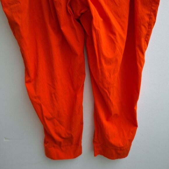 Athleta Trekkie North Jogger Womens 26 Orange Red Drawstring Zip Pockets Walking - Picture 6 of 8